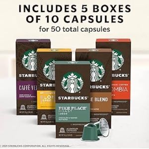 Starbucks Nespresso Pods (50 count)